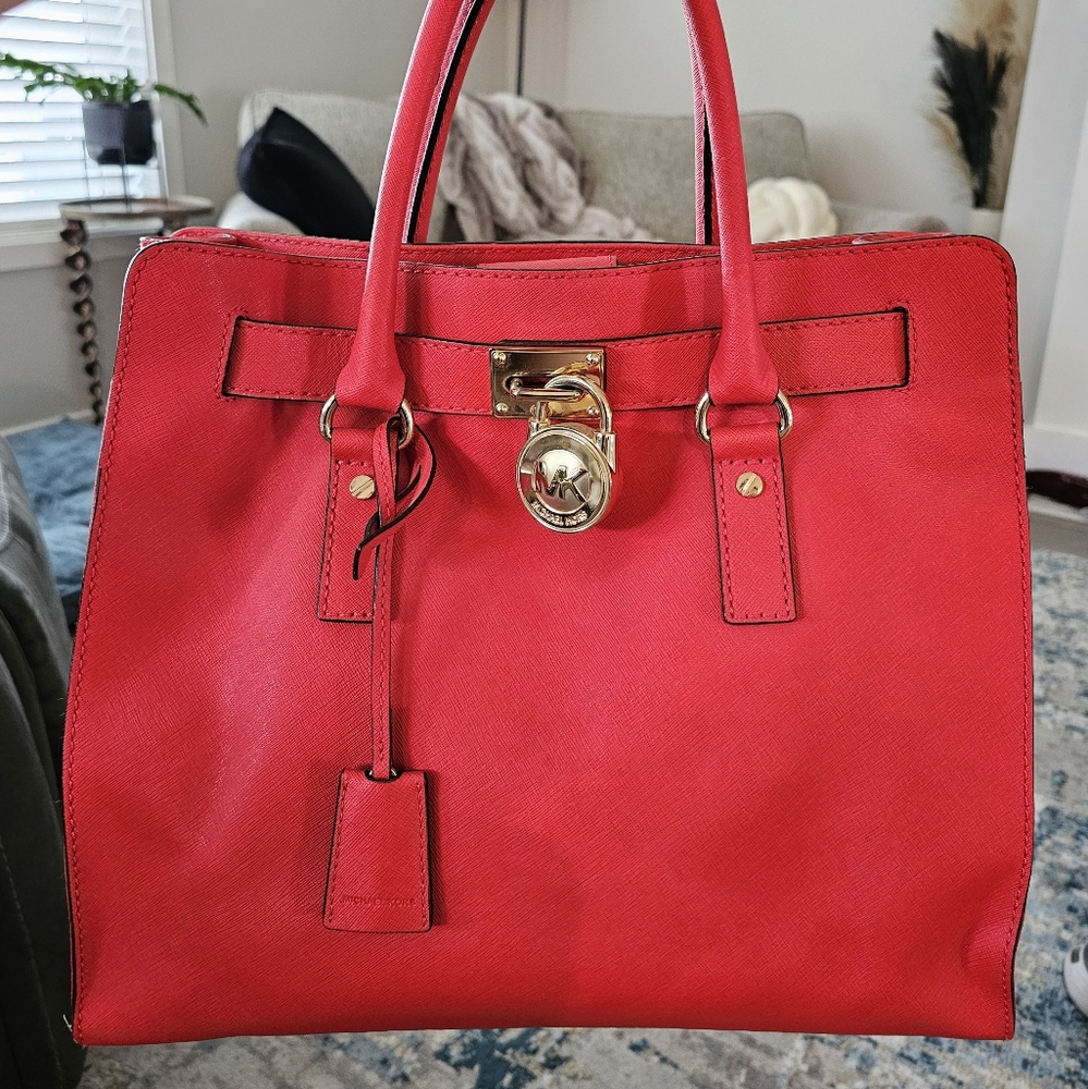 Michael Kors Leather Satchel